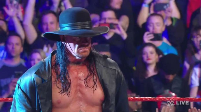 Passing RAW, the Undertaker attacks Elias