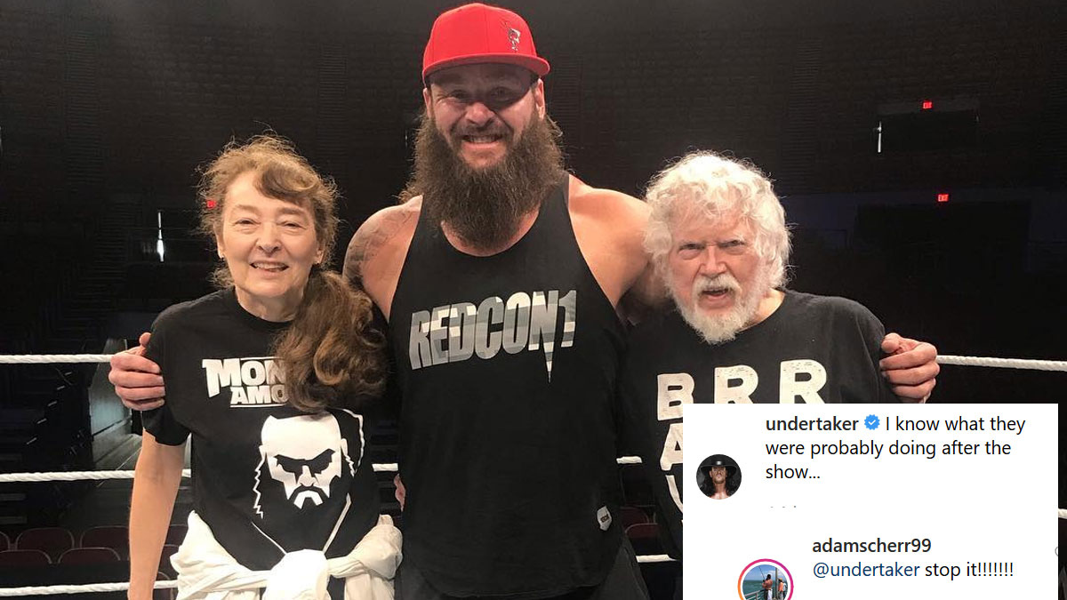 Undertaker launches humor on Instagram