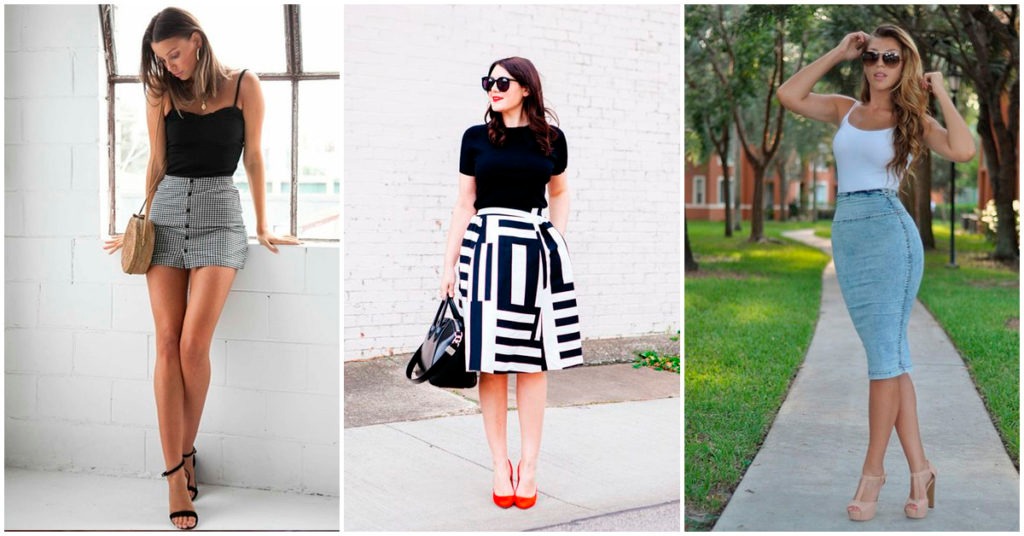 These are the shoes that wear according to the length of your skirt
