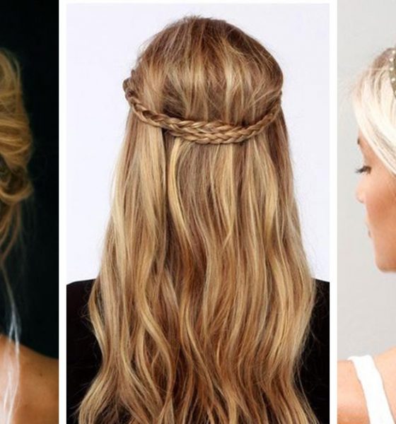 Easy And Fast Hairstyles 10 Ideas For Long Hair Step By Step