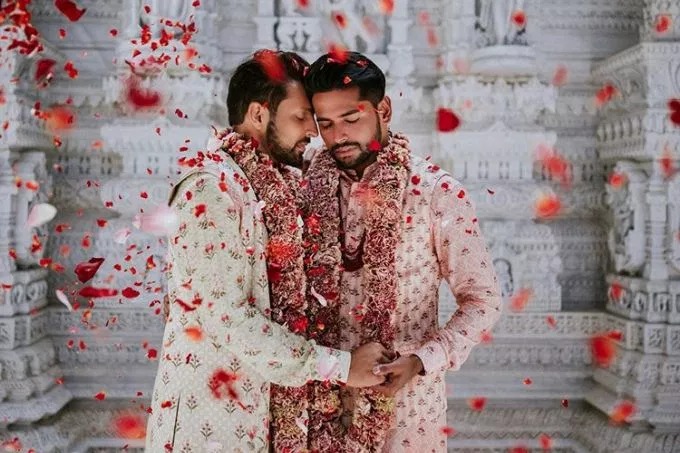 Celebrating Diversity: Gay Couple Engage Hindu Marriage, Thrill Web